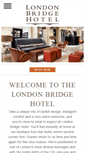 Mobile Screenshot of londonbridgehotel.com